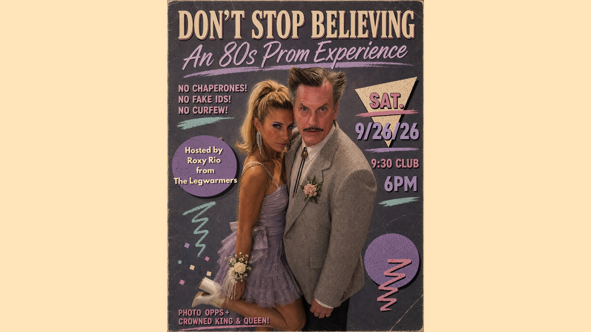 Don't Stop Believing: An 80s Prom Experience